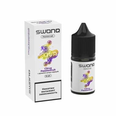 SWONQ Sour SALT 30ml - Citrus Passionfruit (Цитрус Маракуйя) N