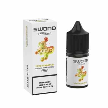 SWONQ Sour SALT 30ml - Lime Grapefruit (Лайм Грейпфрут) N