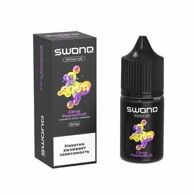 SWONQ Sour SALT 30ml - Citrus Passionfruit (Цитрус Маракуйя) S