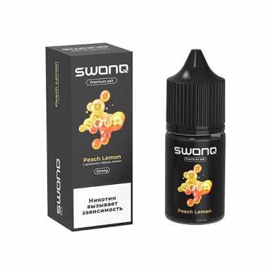 SWONQ Sour SALT 30ml - Peach Lemon (Персик Лимон) S