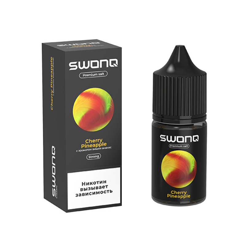 Фото и внешний вид — SWONQ Swog SALT 30ml - Cherry Pineapple (Вишня Ананас) S