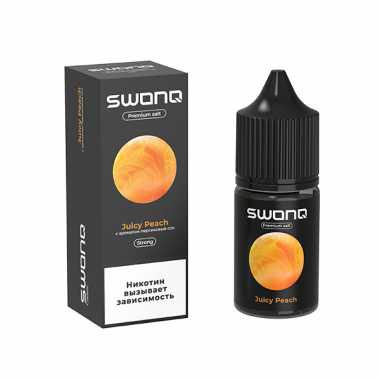 SWONQ Swog SALT 30ml - Juicy Peach (Сочный персик) S