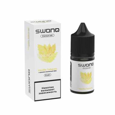 SWONQ Tobacco SALT 30ml - Vanilla tobacco (Ванильный табак) N