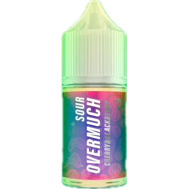 Overmuch Sour SALT 30ml - Cherry & Blackberry N