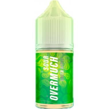 Overmuch Sour SALT 30ml - Green Apple N