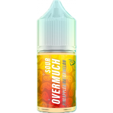 Overmuch Sour SALT 30ml - Pineaple & Watermelon N