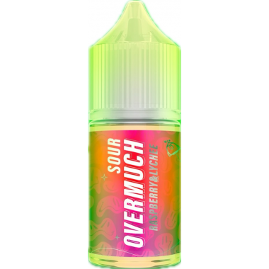 Overmuch Sour SALT 30ml - Raspberry & Lychee N
