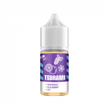 Tsunami SALT - Grapefruit + Blackberry + Ice 30мл N