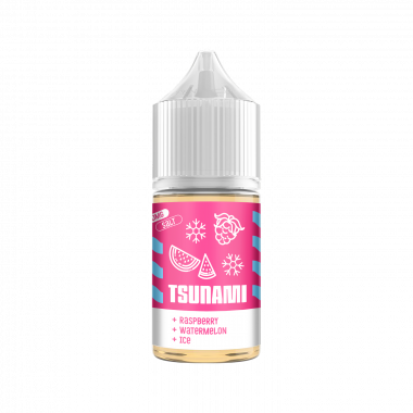 Tsunami SALT - Raspberry + Watermelon + Ice 30мл N