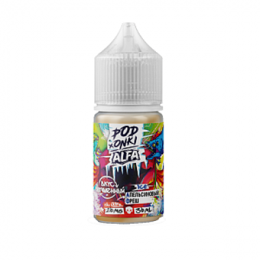 Alfa Vape & PODONKI SALT 30ml - Апельсиновый Фреш S