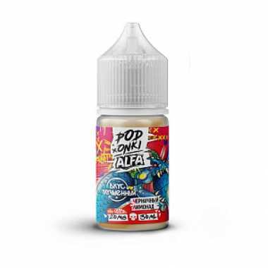 Alfa Vape & PODONKI SALT 30ml - Ежевичный Лимонад S