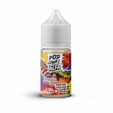 Alfa Vape & PODONKI SALT 30ml - Кола Чупа Чупс S