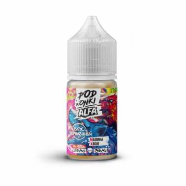Alfa Vape & PODONKI SALT 30ml - Малина Хвоя S