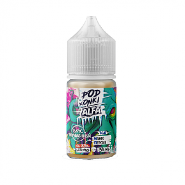 Alfa Vape & PODONKI SALT 30ml - Манго Персик S