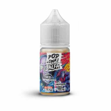 Alfa Vape & PODONKI SALT 30ml - Морс Смородина Малина S