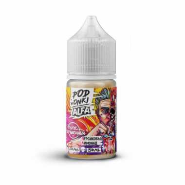 Alfa Vape & PODONKI SALT 30ml - Персиковый Лимонад S