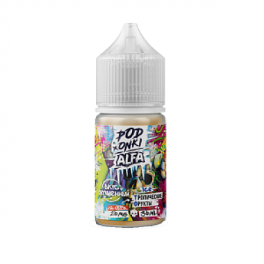 Alfa Vape & PODONKI SALT 30ml - Тропические Фрукты S