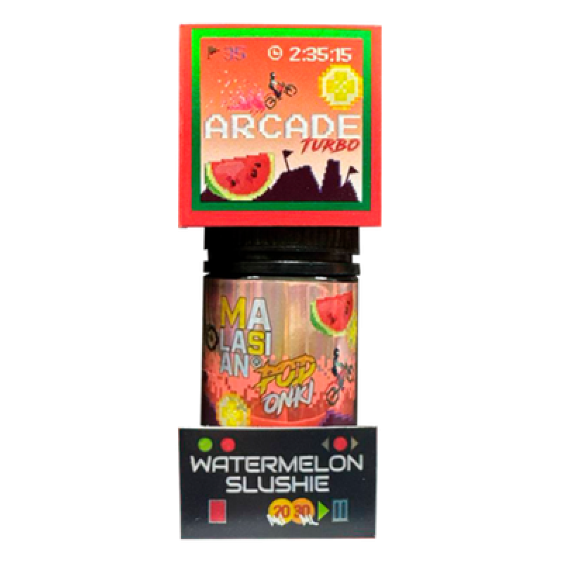 Фото и внешний вид — PODONKI & MALASIAN ARCADE 30ml - Арбузный Слаш S