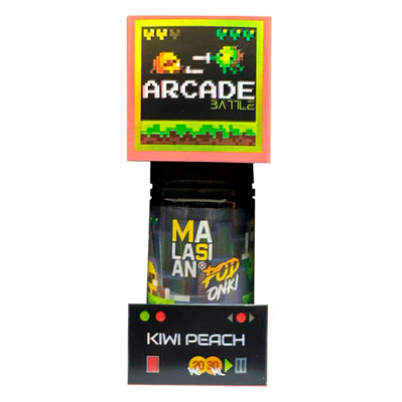 Фото и внешний вид — PODONKI & MALASIAN ARCADE 30ml - Киви Персик S