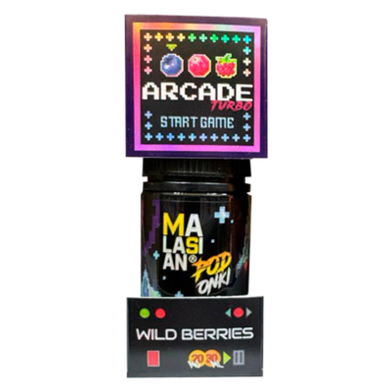 Фото и внешний вид — PODONKI & MALASIAN ARCADE 30ml - Лесные Ягоды S