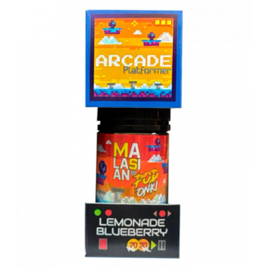 PODONKI & MALASIAN ARCADE 30ml - Лимонад Голубика S