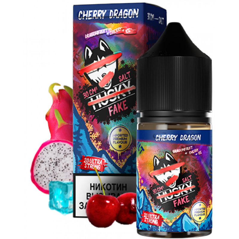 Фото и внешний вид — HUSKY Fake 30ml - Cherry Dragon S