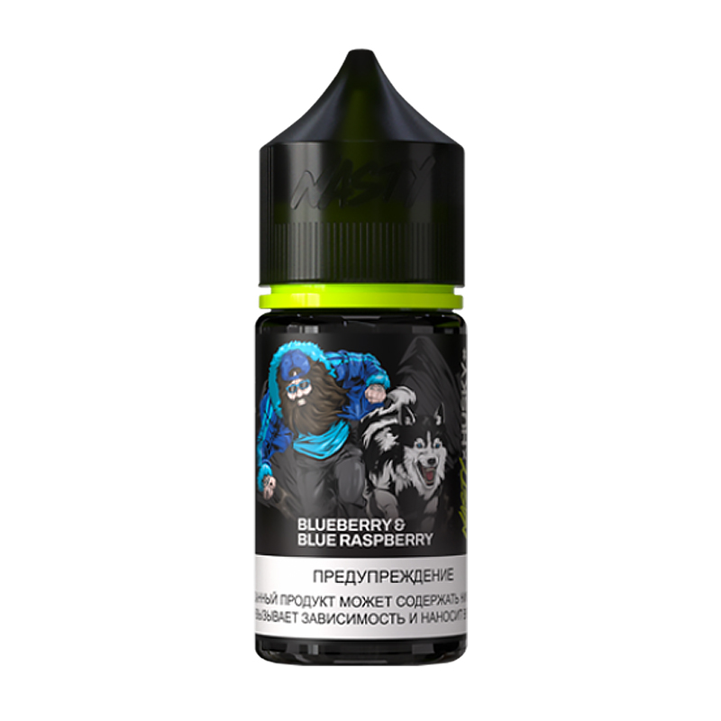 Фото и внешний вид — NASTY X HUSKY BLUEBERRY & BLUE RASPBERRY N