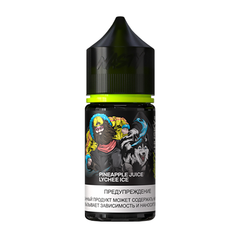Фото и внешний вид — NASTY X HUSKY PINEAPPLE JUICE LYCHEE ICE S