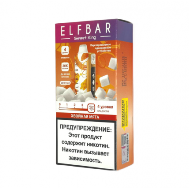 Elf Bar Sweet King 30000 - Хвоя Мята