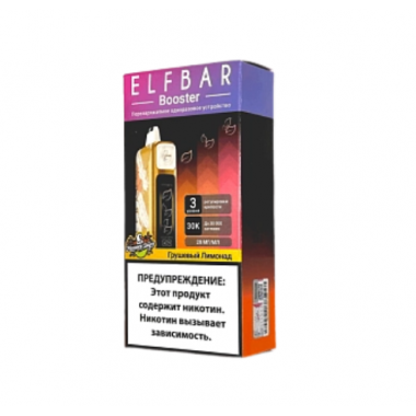 Elf Bar Booster Nic King 30000 - Грушевый Лимонад
