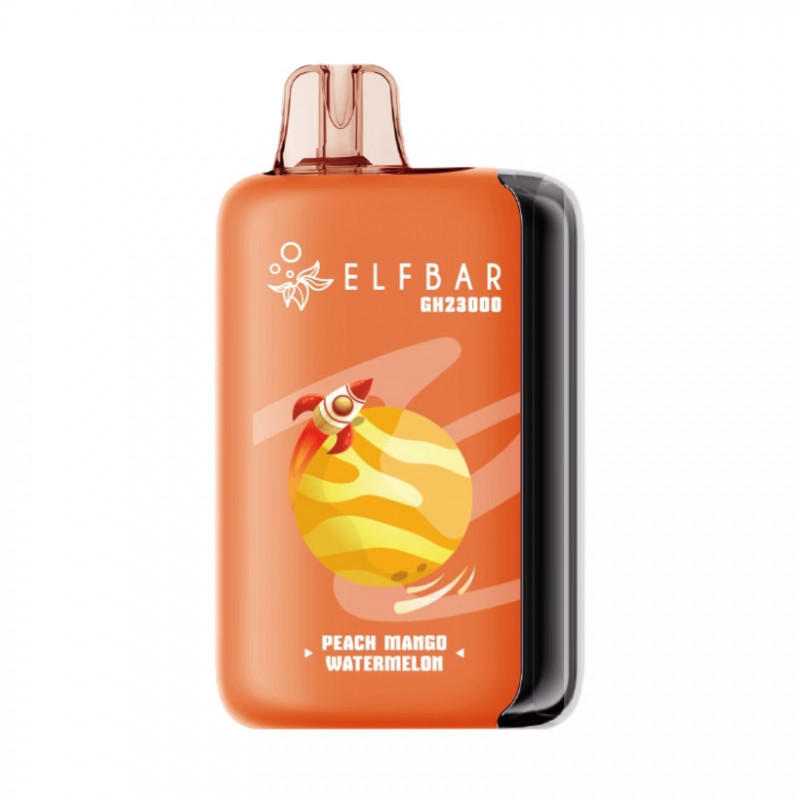 Фото и внешний вид — Elf Bar GH 23000 - Персик Манго Арбуз
