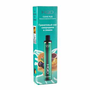 HQD Cuvie Plus 1200 - Гранатовый Сок Смородина и Лимон