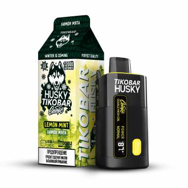TIKOBAR HUSKY Сибирь 12000 - Lemon Mint (Лимон Мята) (М)