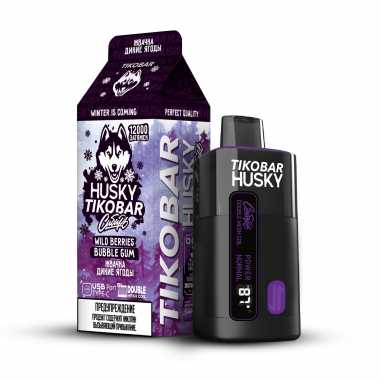 TIKOBAR HUSKY Сибирь 12000 - Wild Berries Bubblegum (Жвачка Дикие Ягоды) (М)