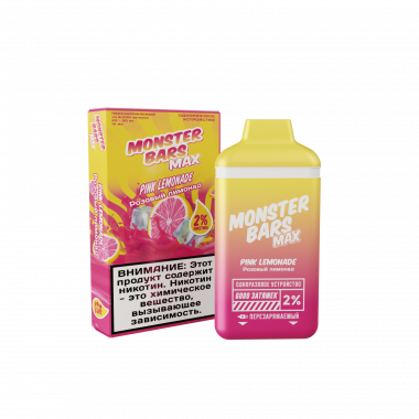 Monster Bars Max 6000 - Розовый Лимонад