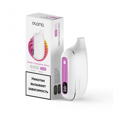 PLONQ MAX 6000 - Гранат Смородина Лимон