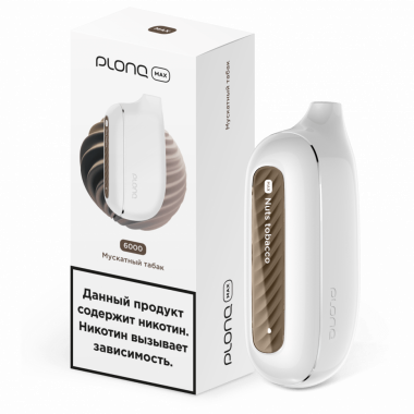 PLONQ MAX 6000 - Мускатный табак