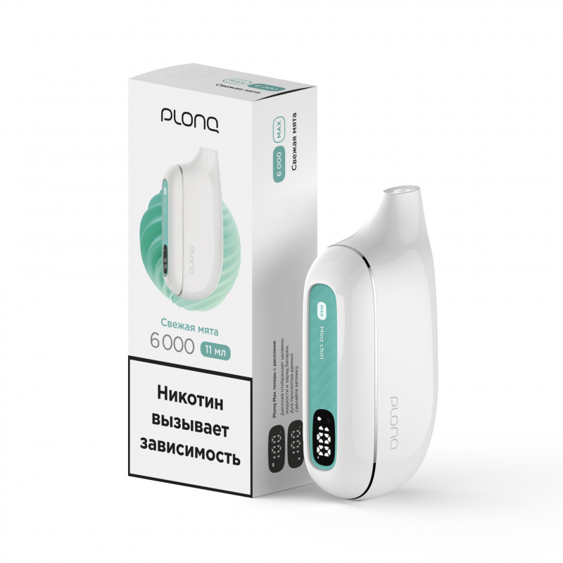 Фото и внешний вид — PLONQ MAX 6000 - Свежая Мята