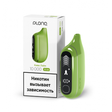 ЭСДН Plonq MAX PRO вкус КИВИ ЛАЙМ до 10000 затяжек