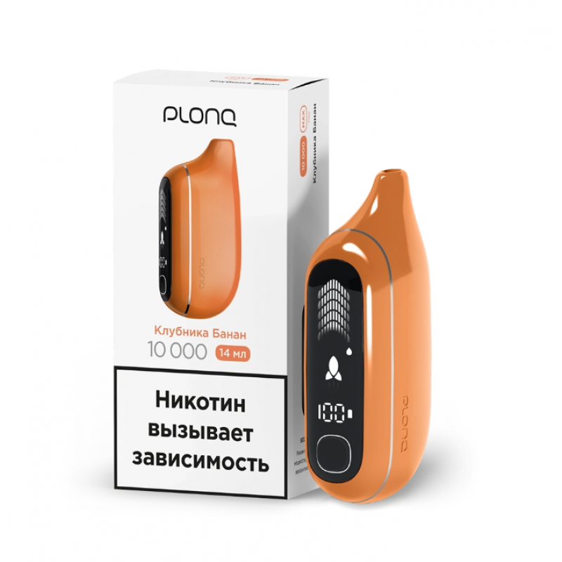 Фото и внешний вид — Plonq MAX PRO 10000 - Клубника Банан