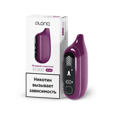 Plonq Max PRO 10000 - Ягодный Энергетик