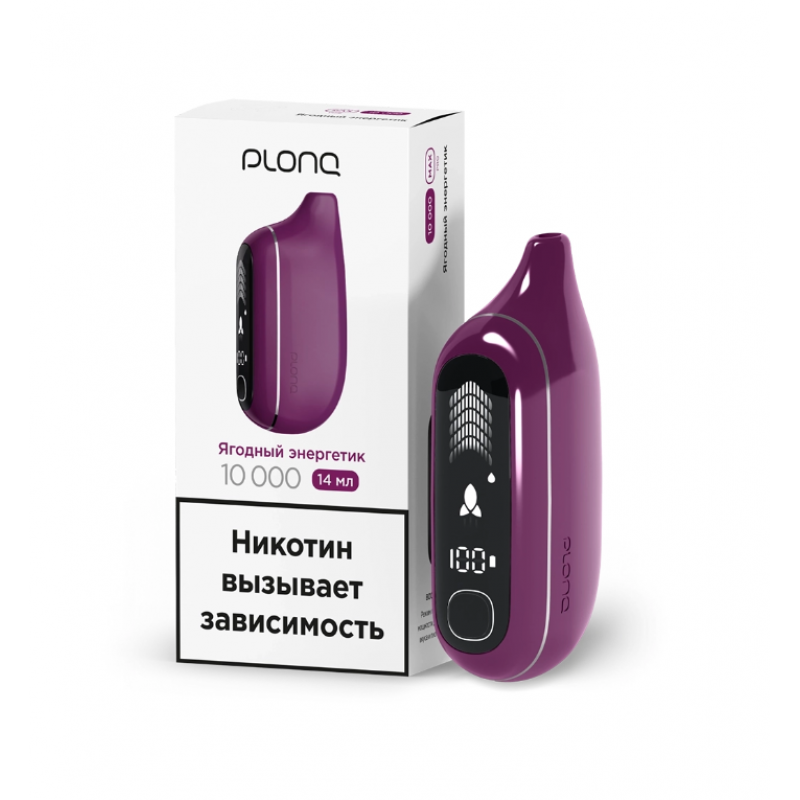 Фото и внешний вид — Plonq Max PRO 10000 - Ягодный Энергетик