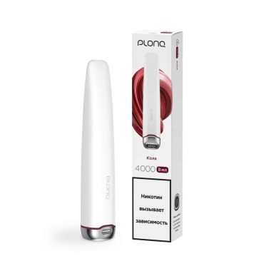 ЭСДН PLONQ PLUS PRO ВКУС: КОЛА до 4000 затяжек