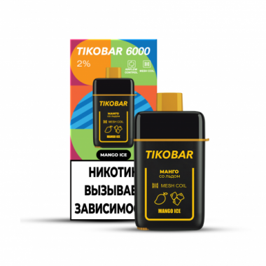 ОЭС TIKOBAR 6000 - Mango Ice Манго (М)