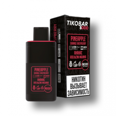 ОЭС Tikobar 8000 Pineapple Orange Raspberry (Ананас Апельсин Малина) (М)