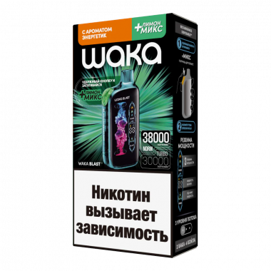 WAKA BLAST 38000 - Энергетик + Лимон