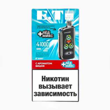 WAKA by E.T Burst 41000 - Вишня + Лёд Микс