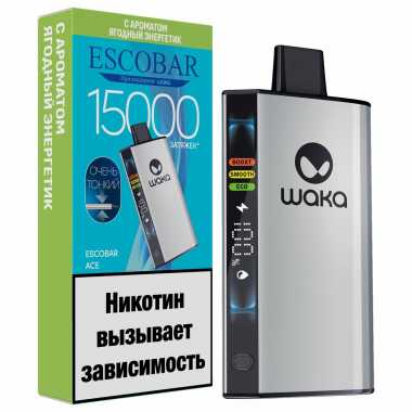 WAKA Escobar 15000 - Ягодный Энергетик
