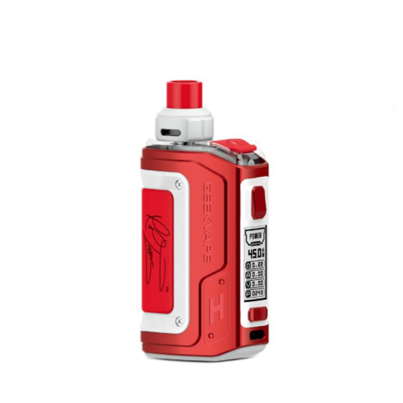 Фото и внешний вид — Geekvape Aegis Hero 5 Limited Edition - Red & White
