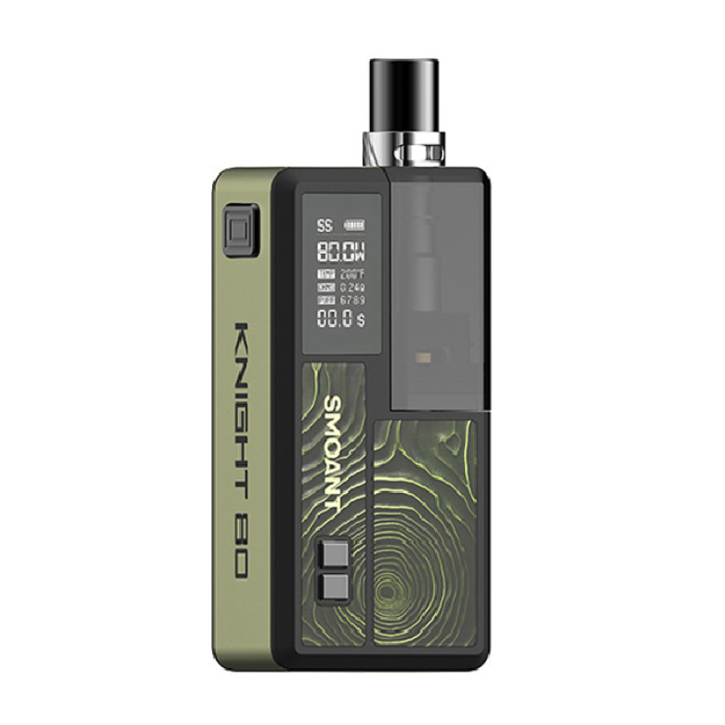 Фото и внешний вид — Smoant Knight 80 Pod KIT Forest Green